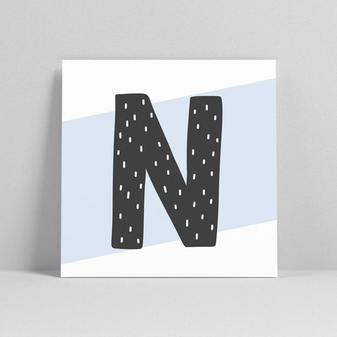 Lettercard “N” 2