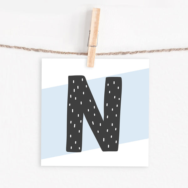 Lettercard “N”