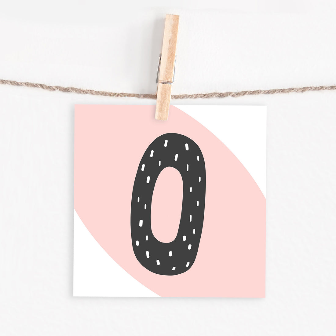 Lettercard “O”