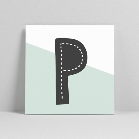 Lettercard “P” 2