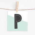 Lettercard “P”