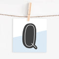Lettercard “Q”