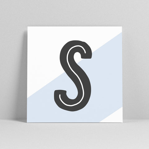 Lettercard “S” 2