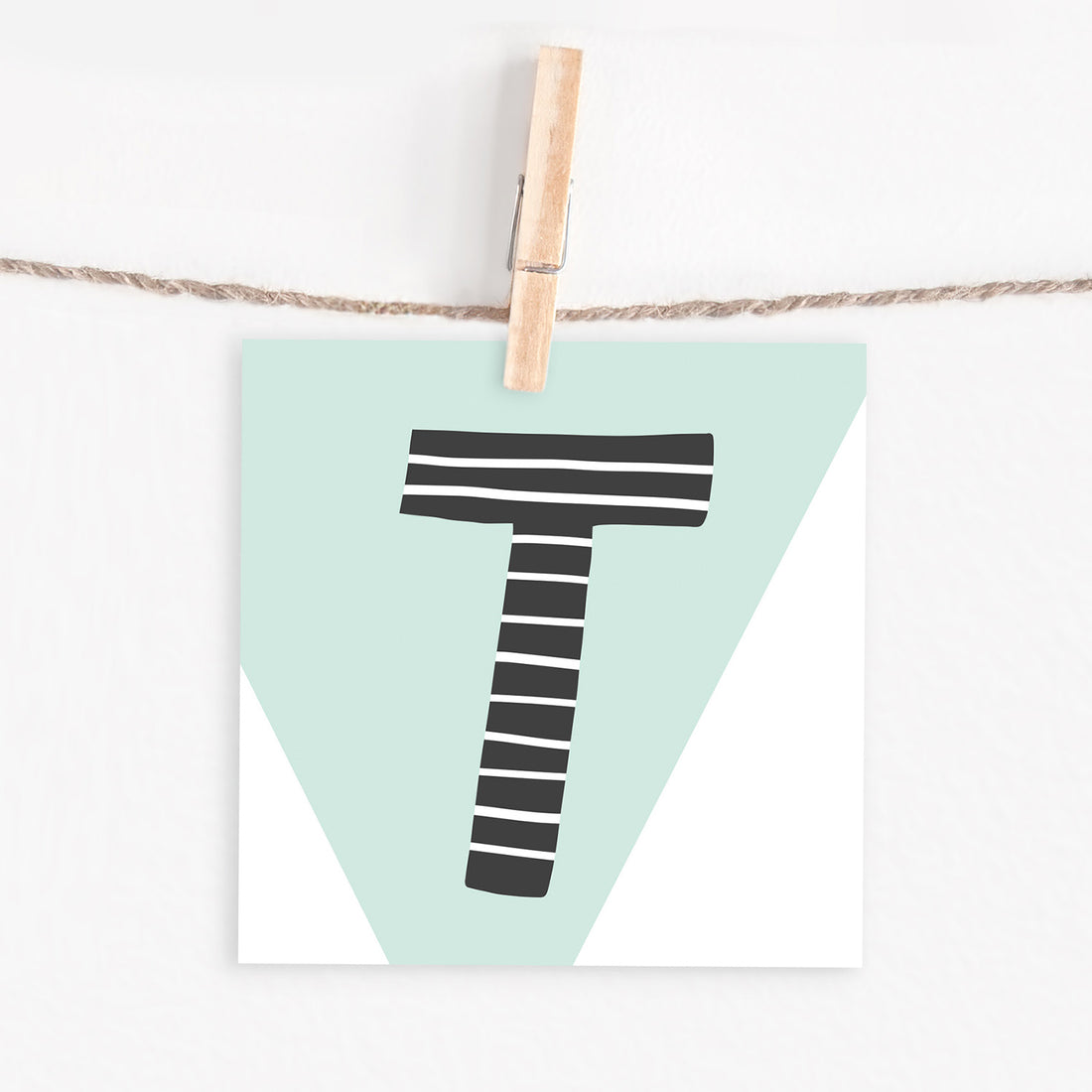 Lettercard “T”