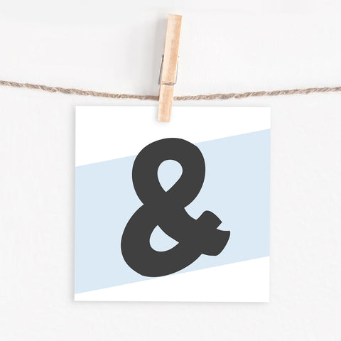 Lettercard “&” 1