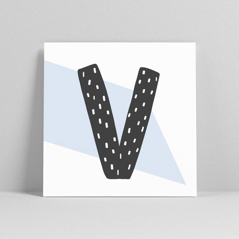 Lettercard “V” 2