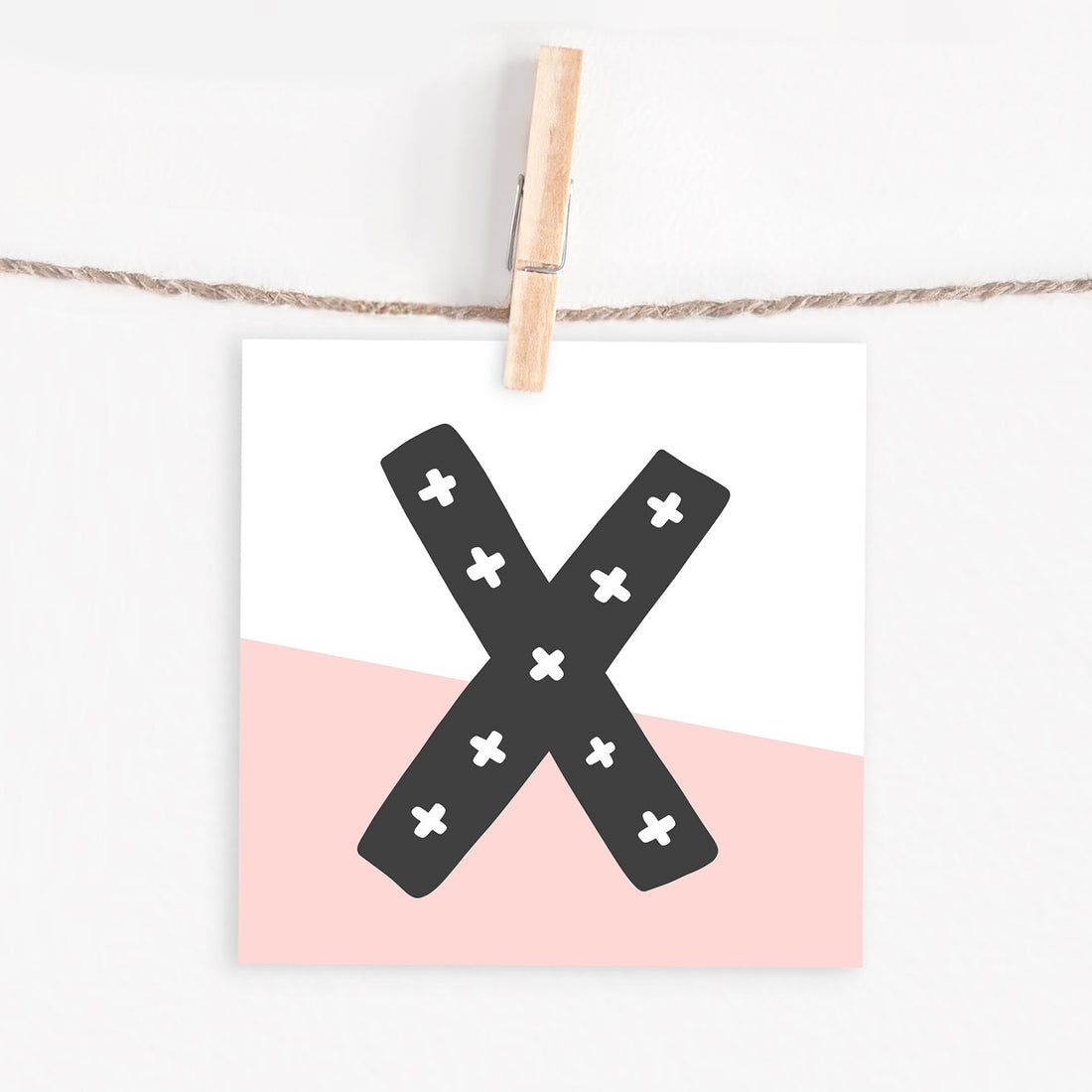Lettercard “X”