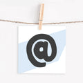 Lettercard “@”