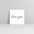 Little Note “Love you”