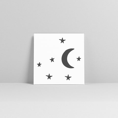 Little Note “Mond und Sterne” 1