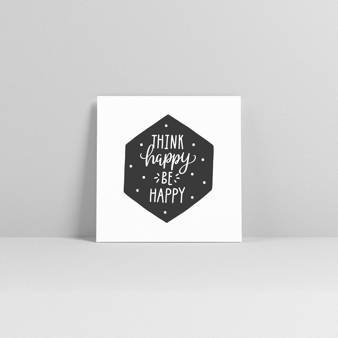 Little Note “Think happy, be happy”