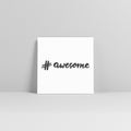 Little Note “#awesome”
