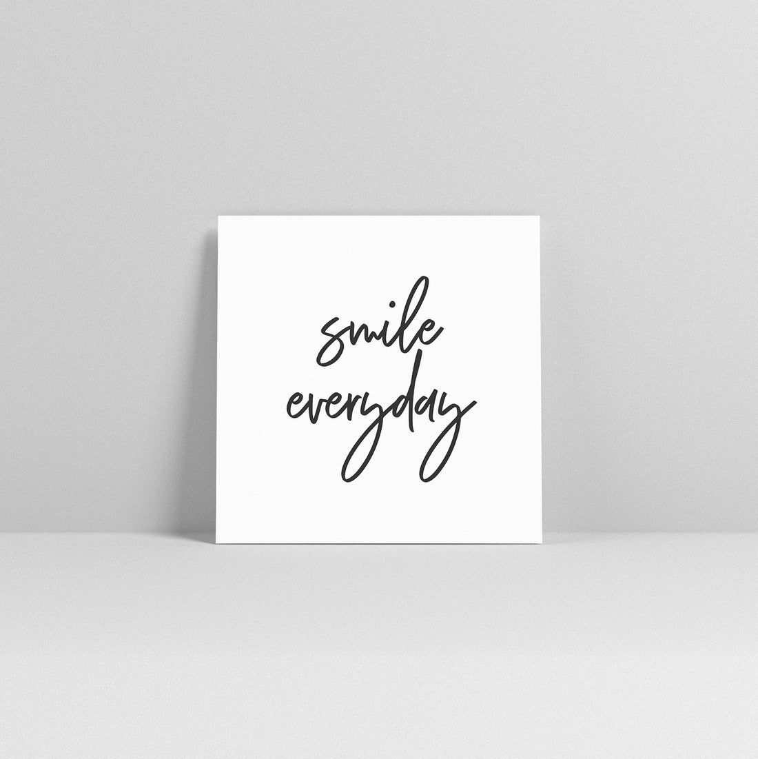 Little Note “Smile everyday”