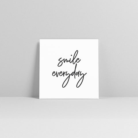 Little Note “Smile everyday” 1