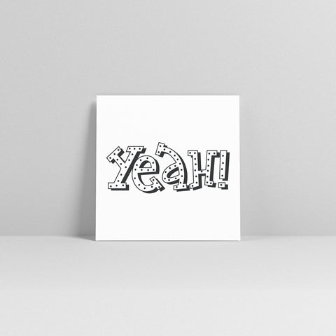 Little Note “Yeah!” 1