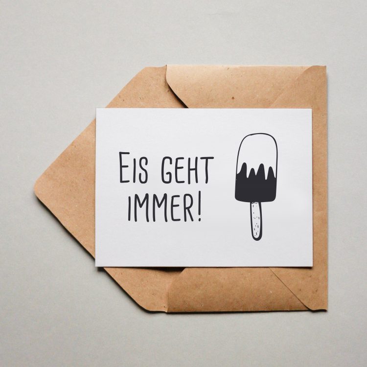Eis geht immer!