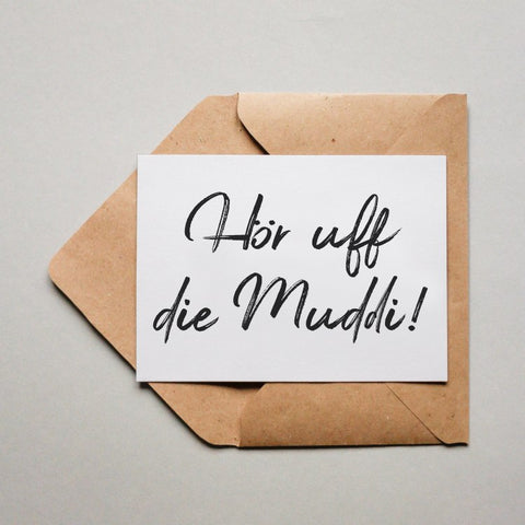 Hör uff die Muddi! 1