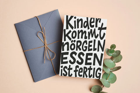 Kinder, kommt nörgeln, Essen ist fertig! 4