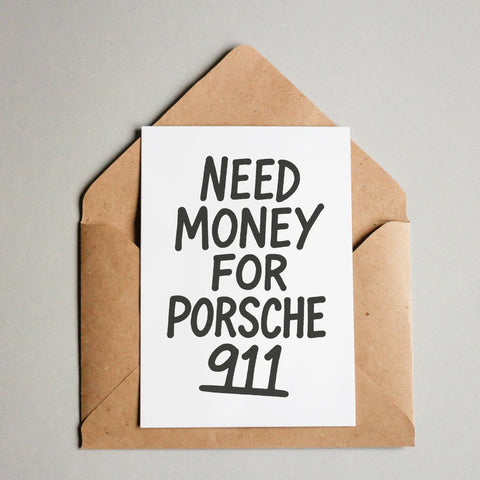 Need money for Porsche 911 1