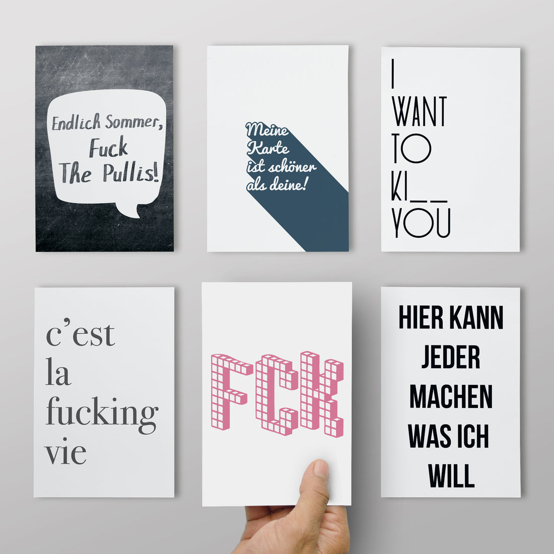 6er Set “Rotzfrech”