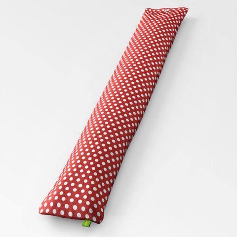 Zugluftstopper Pünktchen rot 1
