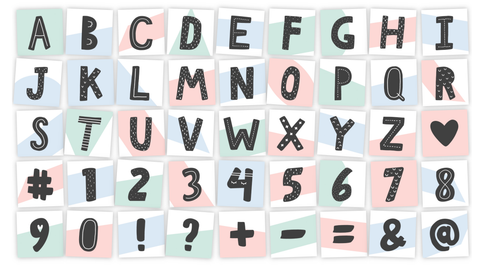 Lettercard “9” 4