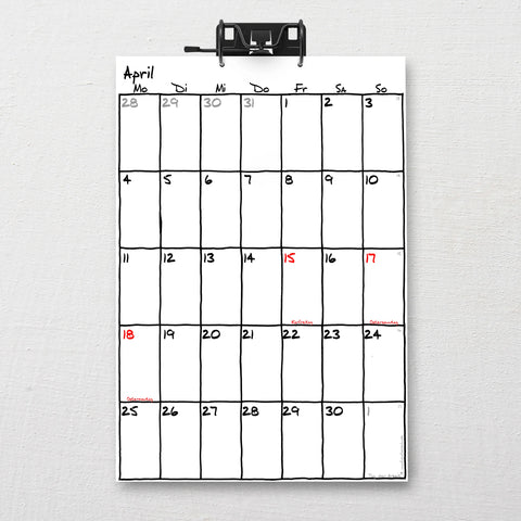 Wandkalender | SnapLine 2