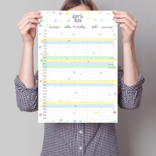 DIN-A3 Kalender Pop