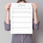 DIN-A3 Kalender Nachfüllpack Spark