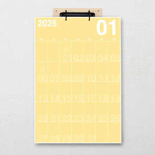 DIN-A3 Kalender Pantone